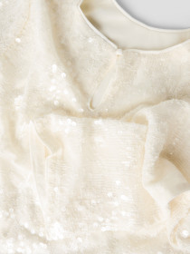 LMTD Paillet Bluse Risianna White Alyssum